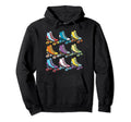 Roller Skates Shoes Roller Skating Hoodie - Aesthetic Graphic Men Women - T-Shirt, Sweatshirt, Hoodie