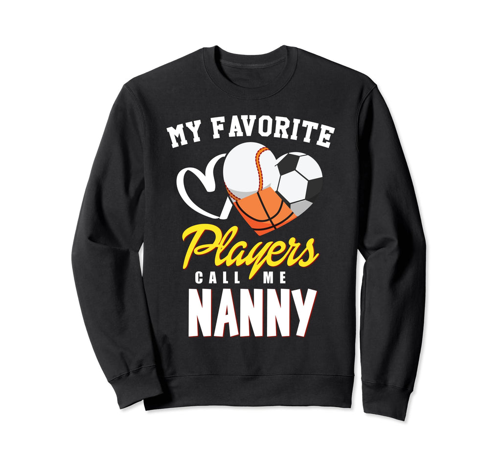 My Favorite Players Baseball Soccer Sweatshirt - Novelty Apparel Men Women - T-Shirt, Sweatshirt, Hoodie