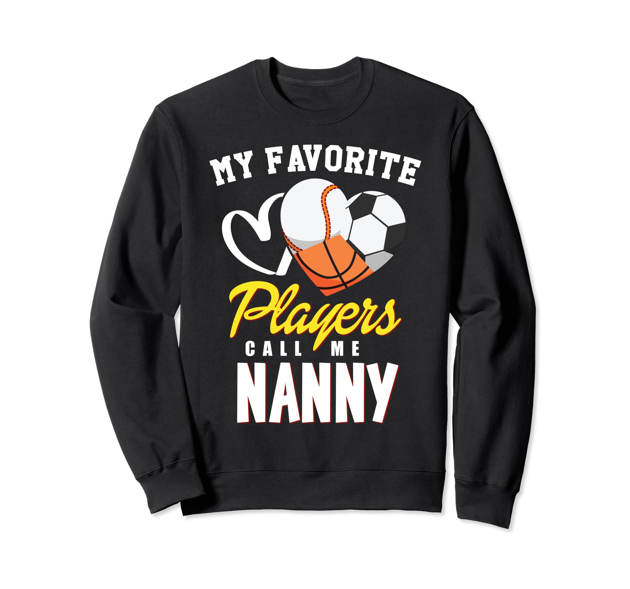 My Favorite Players Baseball Soccer Sweatshirt - Novelty Apparel Men Women - T-Shirt, Sweatshirt, Hoodie