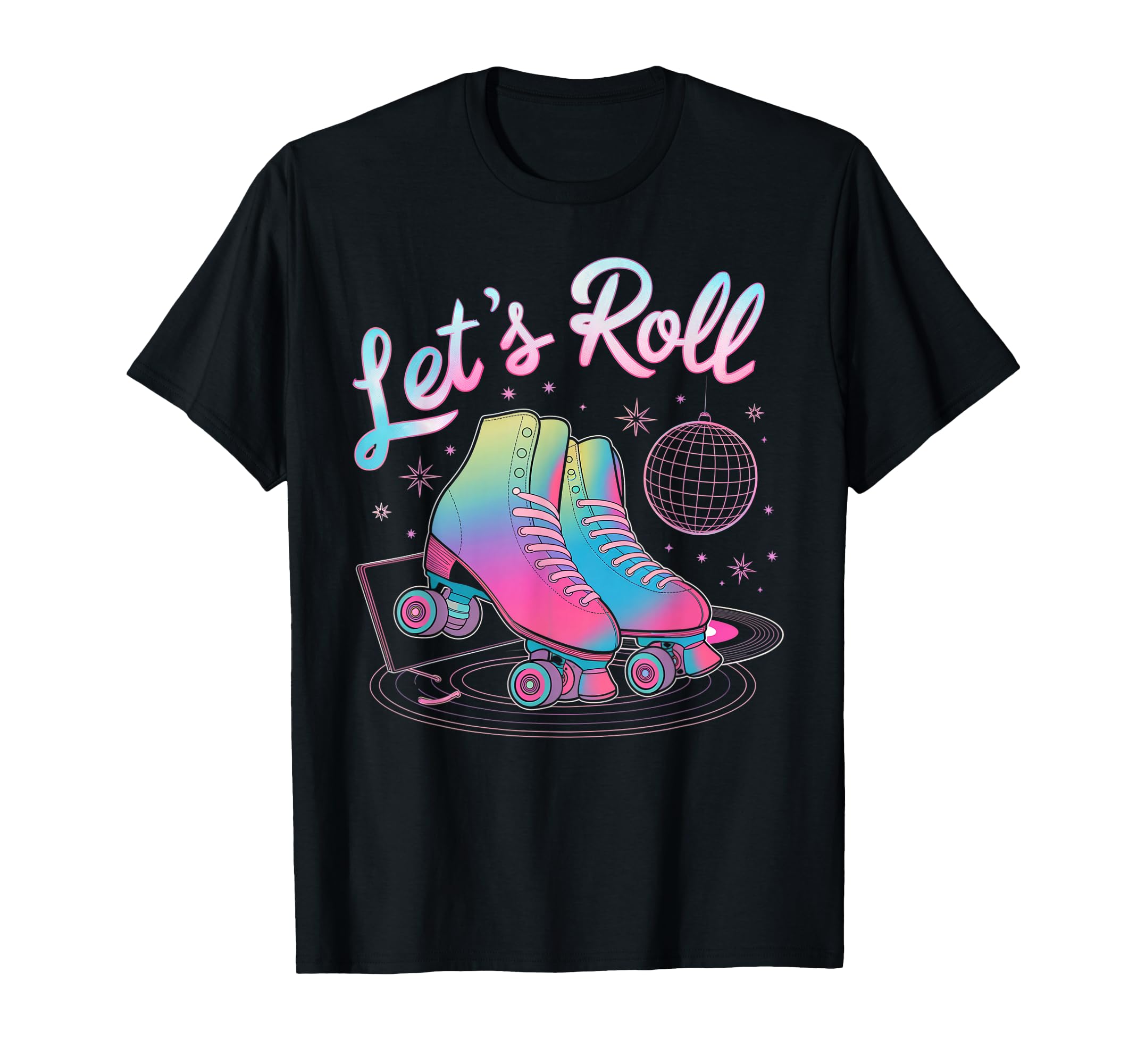 Roller Skating Party Favors Roller Skates T-Shirt - Custom Art Print Unisex - T-Shirt, Sweatshirt, Hoodie