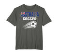 Australia Soccer Fans Jersey Support T-Shirt - Aesthetic Graphic Men Women - T-Shirt, Sweatshirt, Hoodie