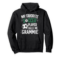 My Favorite Soccer Player Calls Me Grammie Hoodie - Custom Art Print Unisex - T-Shirt, Sweatshirt, Hoodie