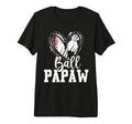 Ball Papaw Baseball Soccer Papaw Tri T-Shirt - Minimalist Print for Adults - T-Shirt, Sweatshirt, Hoodie