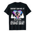 Zion National Park Utah Bigfoot Souvenir T-Shirt - Unique Graphic Unisex - T-Shirt, Sweatshirt, Hoodie