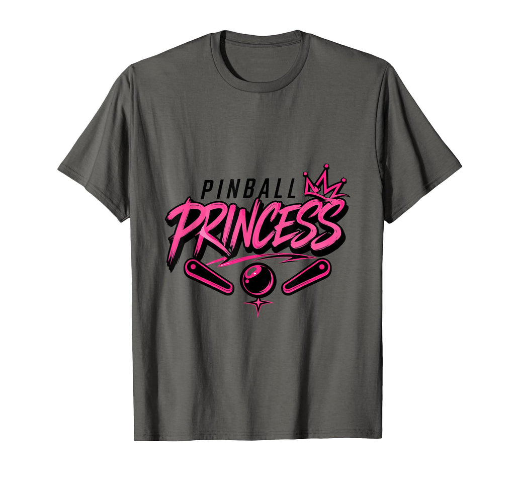 Pinball Princess Machines Funny T-Shirt - Novelty Apparel for Adults - T-Shirt, Sweatshirt, Hoodie