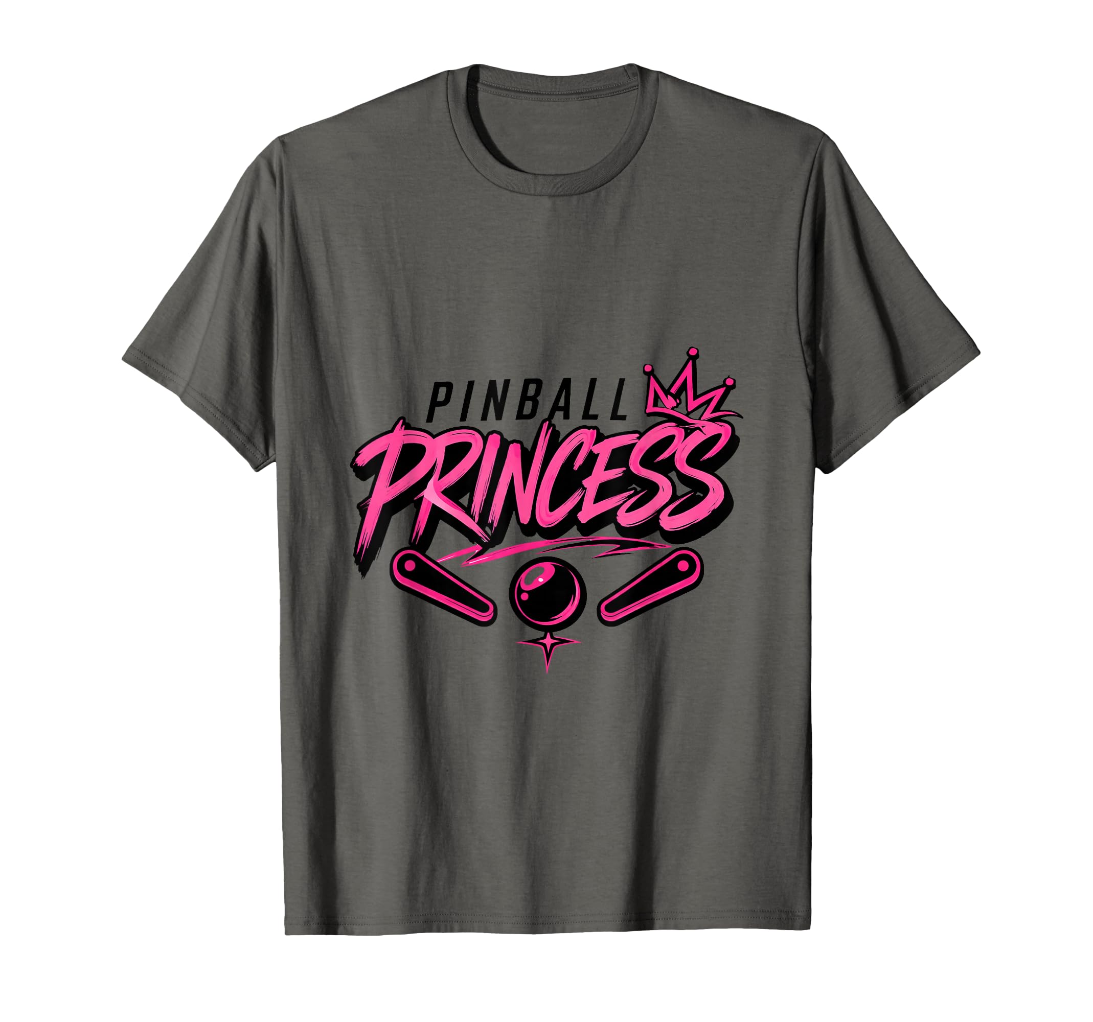 Pinball Princess Machines Funny T-Shirt - Novelty Apparel for Adults - T-Shirt, Sweatshirt, Hoodie