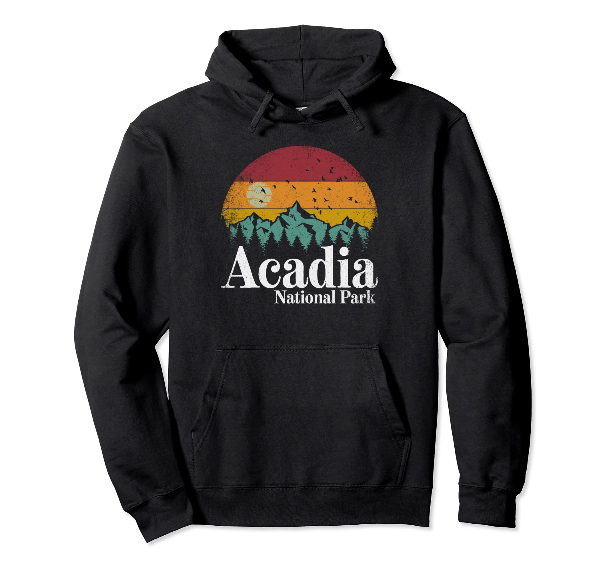 Acadia National Park Mountain Maine Gift Hoodie - Streetwear Style Unisex - T-Shirt, Sweatshirt, Hoodie