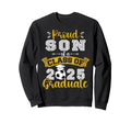 Proud Son Class 2025 Graduate Sweatshirt - Fun Novelty Design Unisex - T-Shirt, Sweatshirt, Hoodie