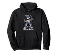 West Coast Hip Hop Teddy Bear Old School Hoodie - Novelty Apparel Unisex - T-Shirt, Sweatshirt, Hoodie
