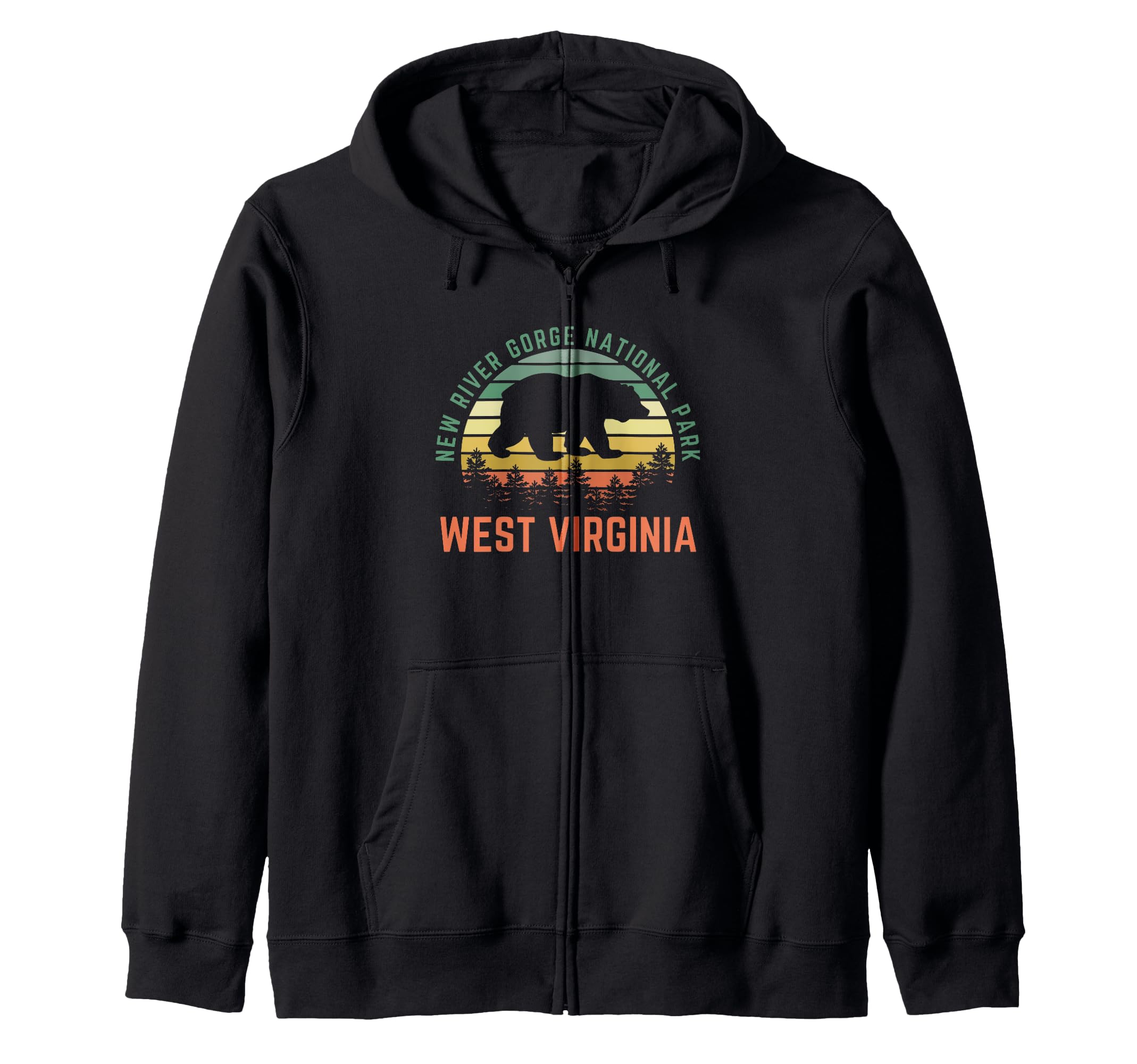 New River Gorge National Park West Sweatshirt - Custom Art Print Unisex - T-Shirt, Sweatshirt, Hoodie
