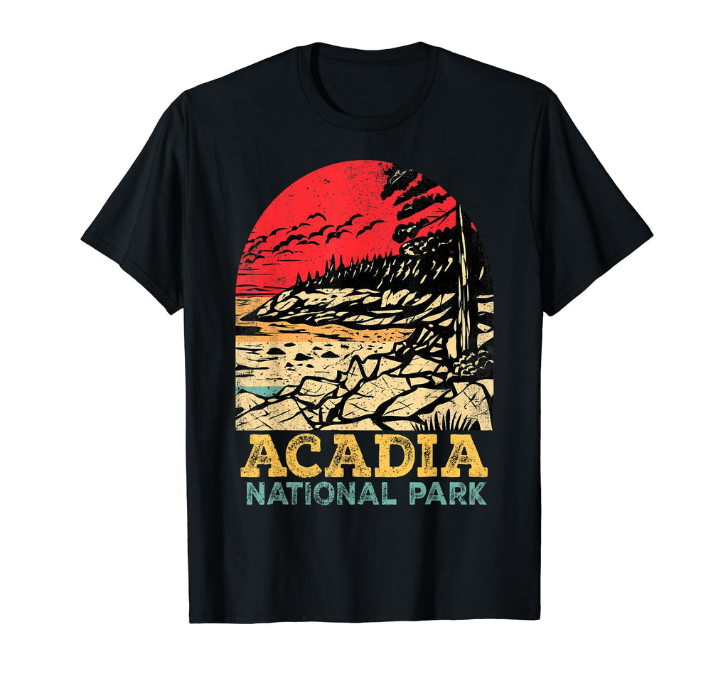 Acadia National Park Maine Mountains T-Shirt - Streetwear Style for Adults - T-Shirt, Sweatshirt, Hoodie