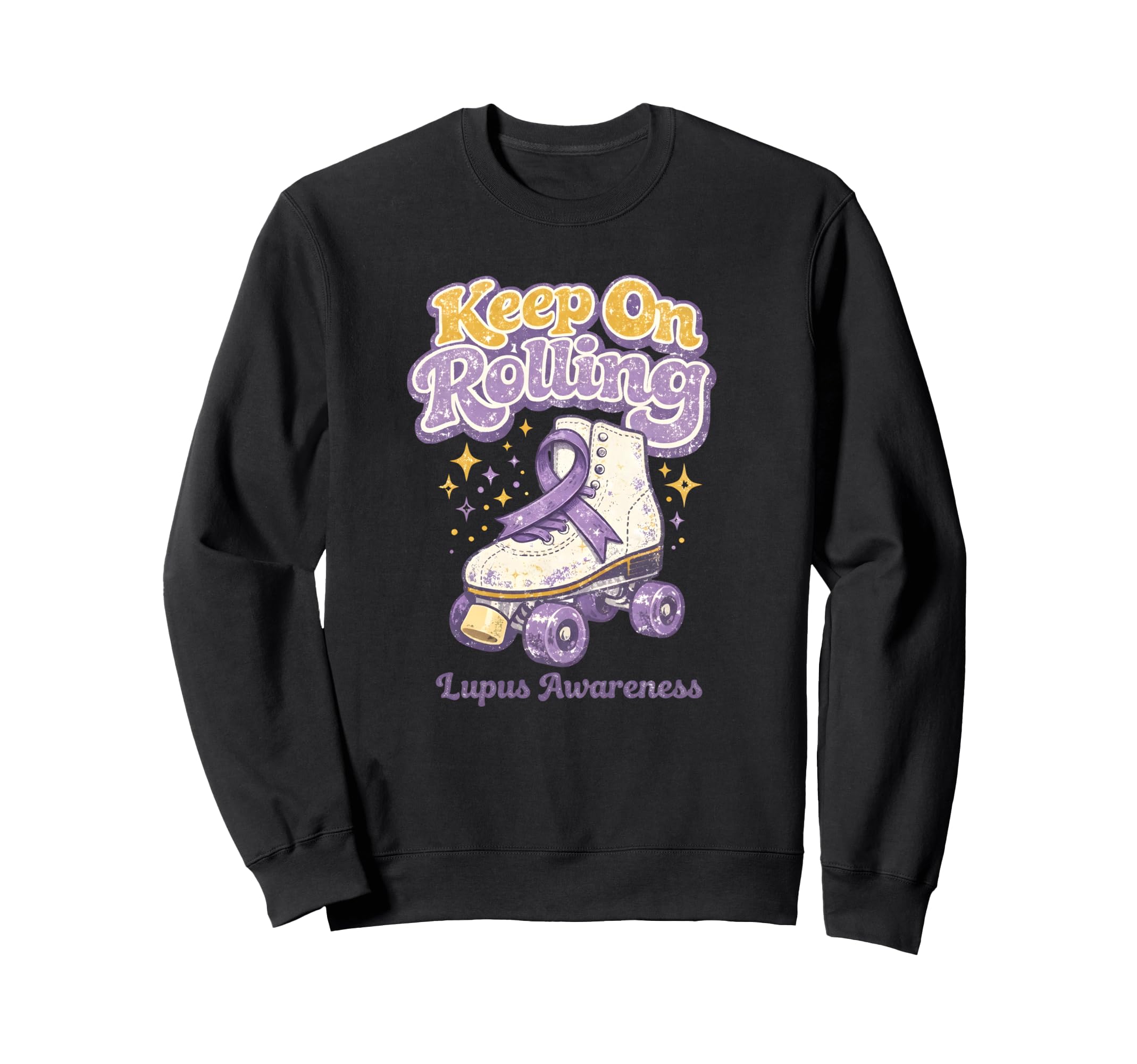 Lupus Awareness Keep Rolling Sweatshirt - Streetwear Style for Adults - T-Shirt, Sweatshirt, Hoodie