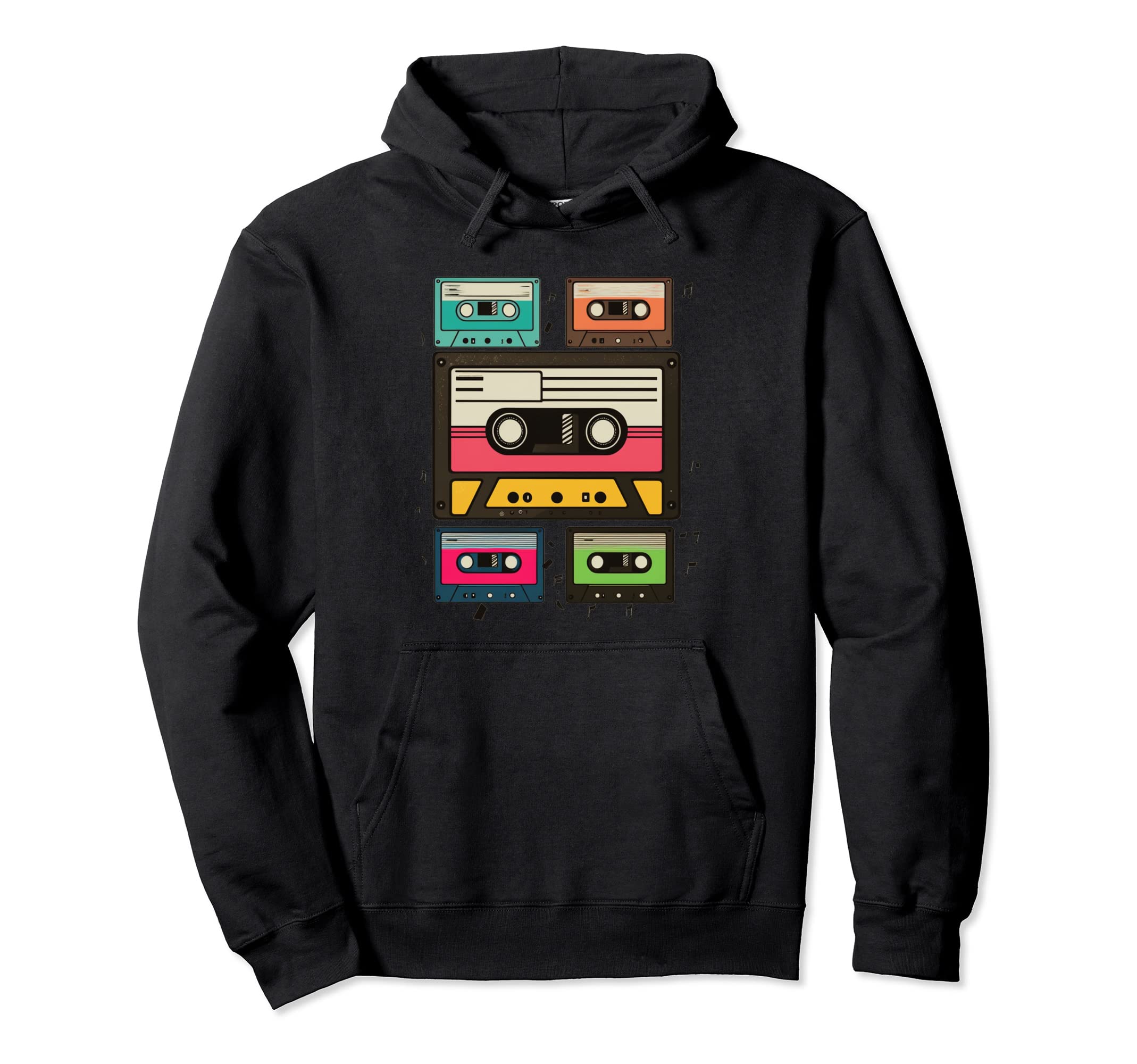 Cassette Tapes Mixtapes 1980S Radio Hoodie - Custom Art Print Men Women - T-Shirt, Sweatshirt, Hoodie