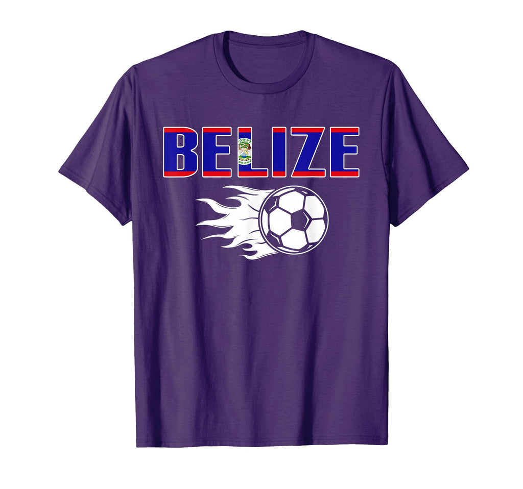 Proud Belize Soccer Fans Jersey T-Shirt - Casual Everyday Wear Men Women - T-Shirt, Sweatshirt, Hoodie