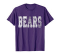 Bears Mascot Distressed School T-Shirt - Casual Everyday Wear for Adults - T-Shirt, Sweatshirt, Hoodie