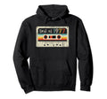 Best 1977 1977 Cassette Tape Birthday Hoodie - Unique Graphic Unisex - T-Shirt, Sweatshirt, Hoodie