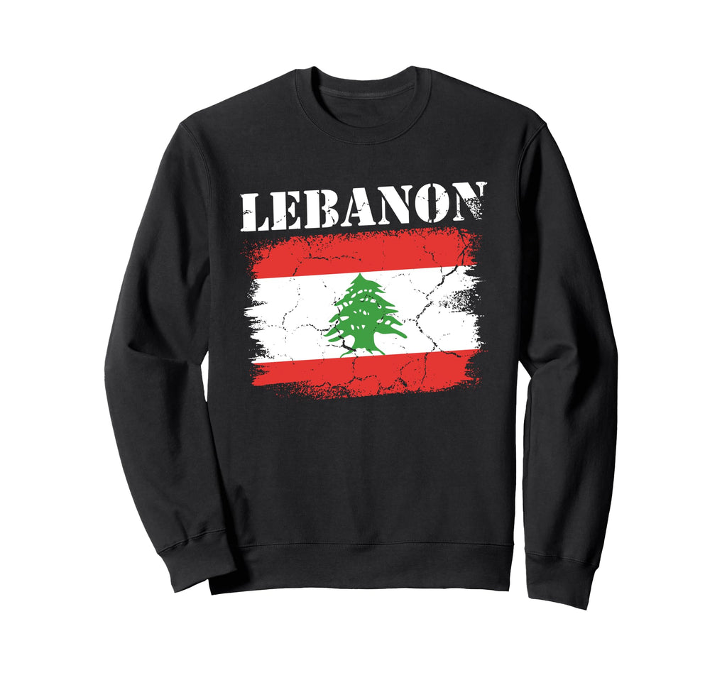 Lebanon Flag Patriotic Football Proud Sweatshirt - Unique Graphic Unisex - T-Shirt, Sweatshirt, Hoodie
