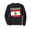 Lebanon Flag Patriotic Football Proud Sweatshirt - Unique Graphic Unisex - T-Shirt, Sweatshirt, Hoodie