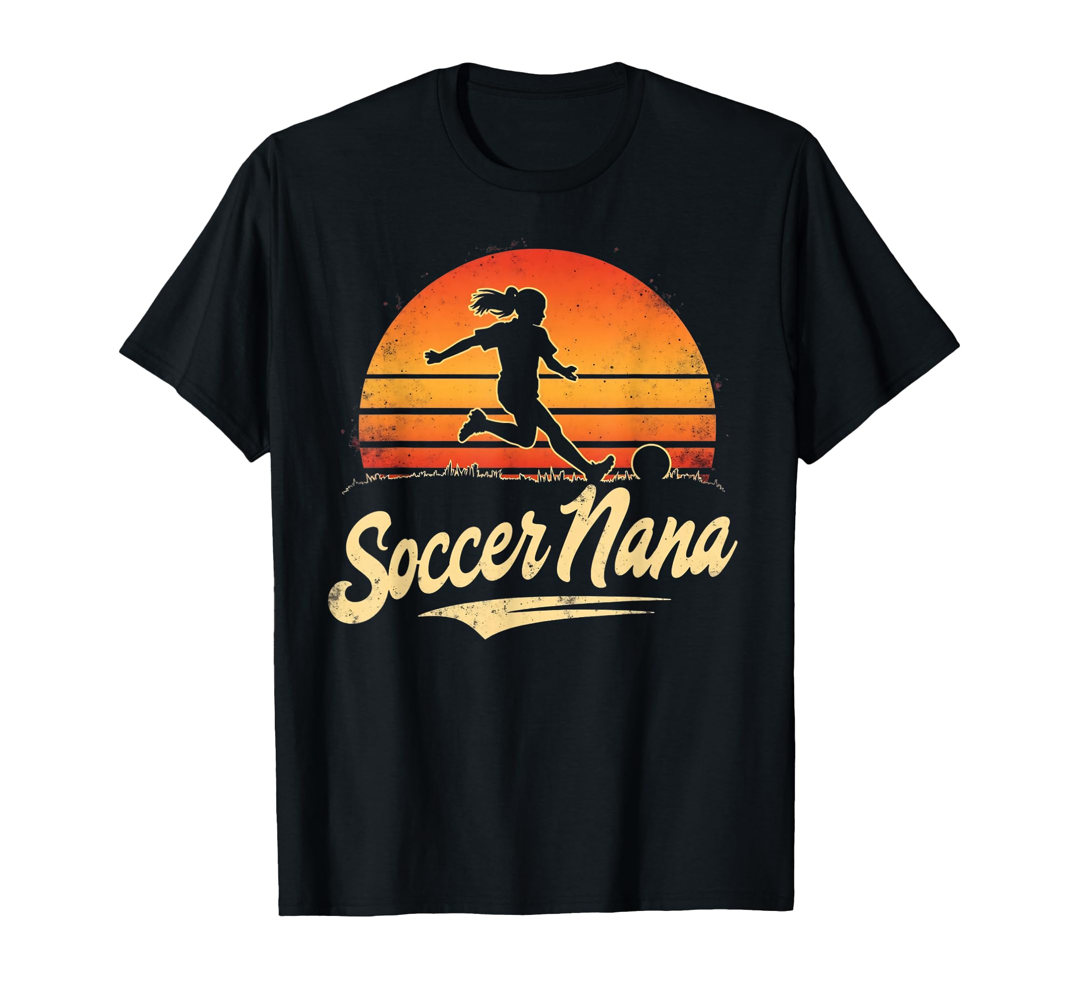 Proud Soccer Nana Funny Grandma Lover T-Shirt - Graphic Print Men Women - T-Shirt, Sweatshirt, Hoodie