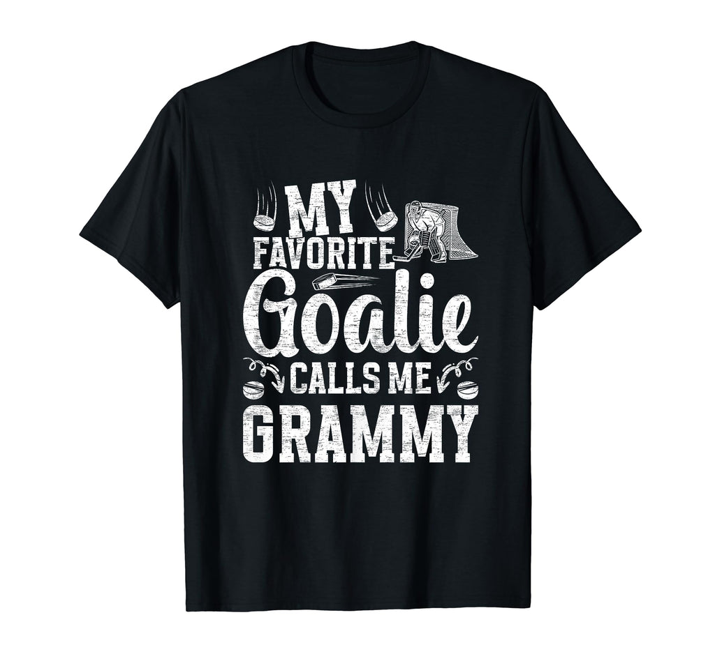 Favorite Ice Hockey Goalie Grammy T-Shirt - Streetwear Style for Adults - T-Shirt, Sweatshirt, Hoodie