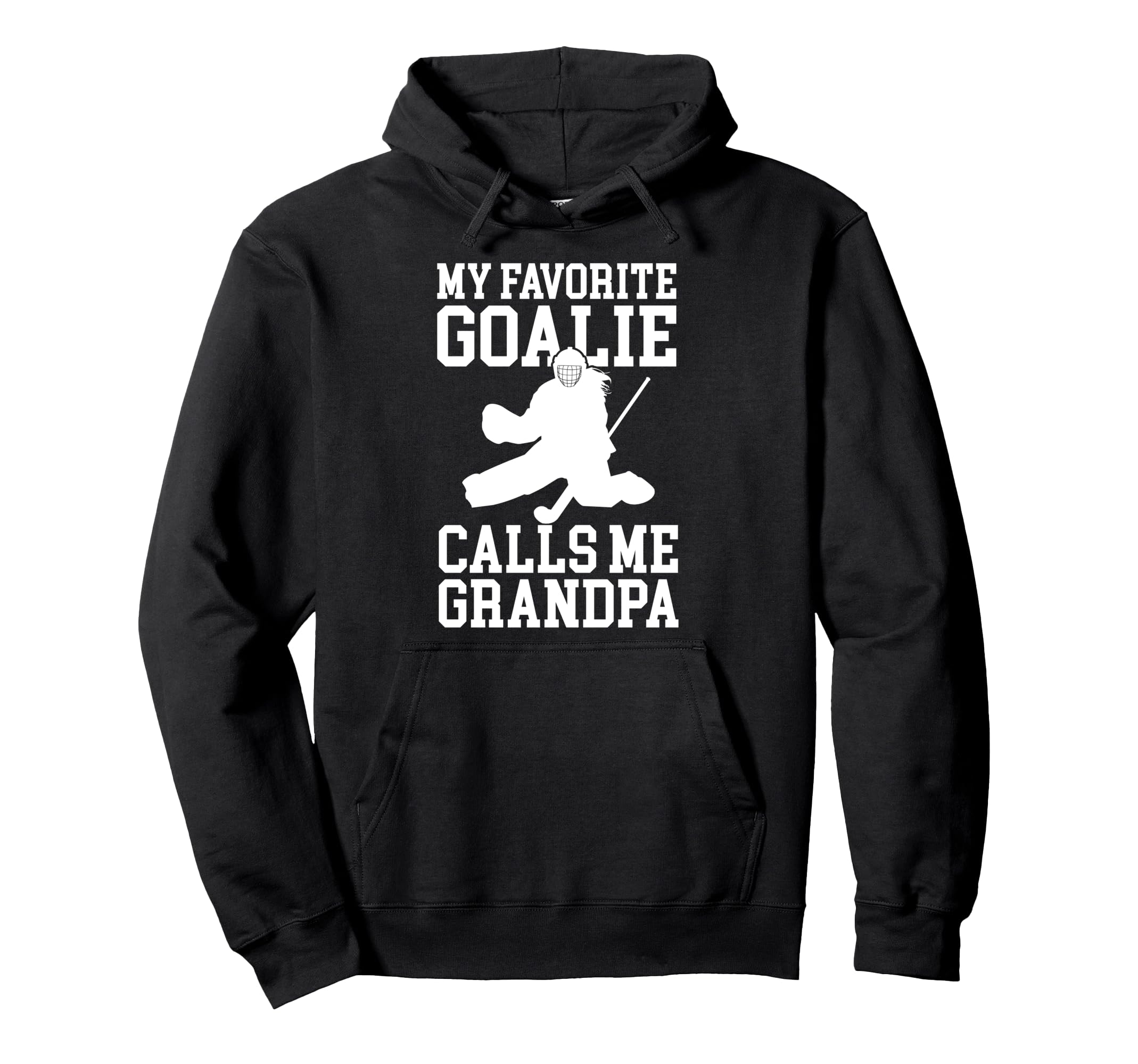 Field Hockey Goalie Grandpa Field Hoodie - Aesthetic Graphic Men Women - T-Shirt, Sweatshirt, Hoodie