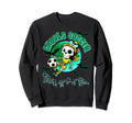 Soccer Ghoul Halloween Teens Sweatshirt - Minimalist Print Men Women - T-Shirt, Sweatshirt, Hoodie