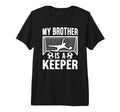 My Brother Is Soccer Keeper Brother T-Shirt - Minimalist Print Unisex - T-Shirt, Sweatshirt, Hoodie