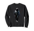 Rapper Hip Hop Black Old School Rap Sweatshirt - Streetwear Style Men Women - T-Shirt, Sweatshirt, Hoodie