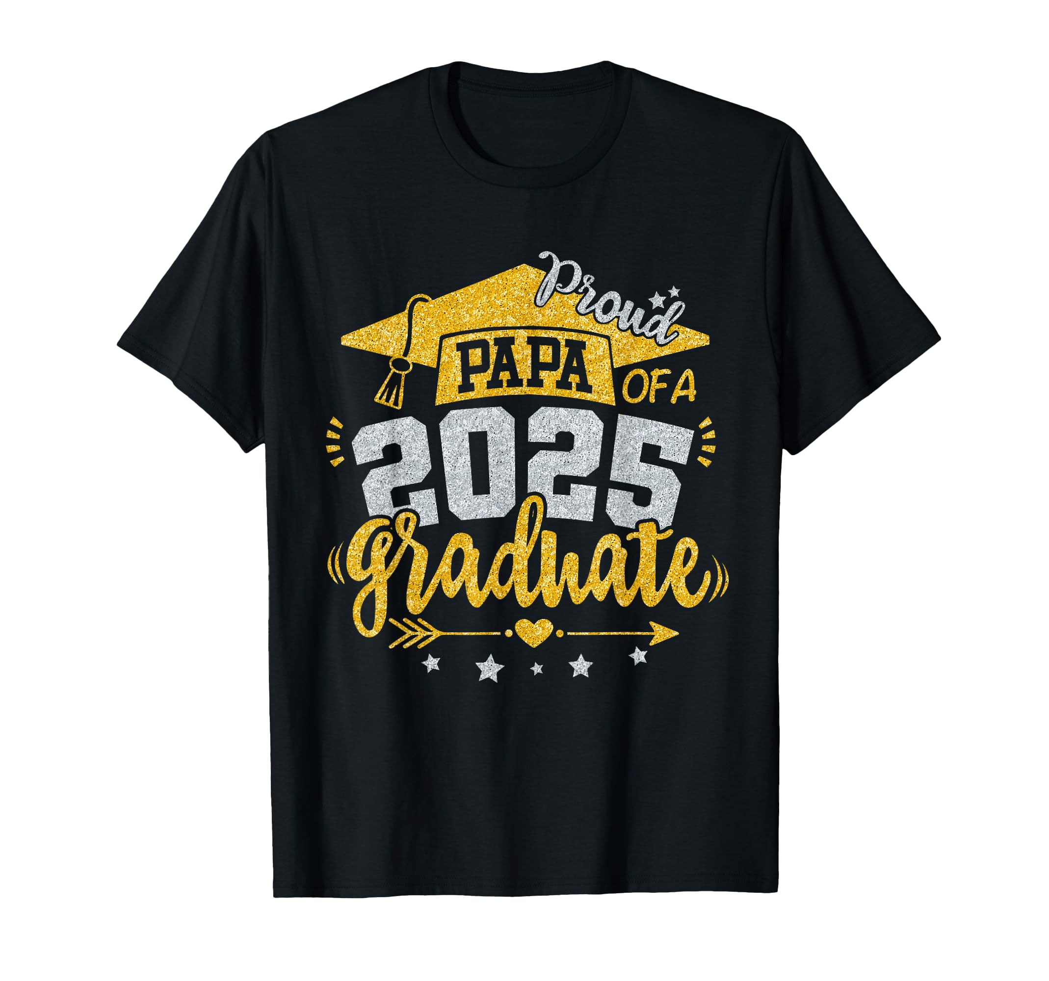 Papa Senior 2025 Proud Papa Class 2025 T-Shirt - Unique Graphic Unisex - T-Shirt, Sweatshirt, Hoodie