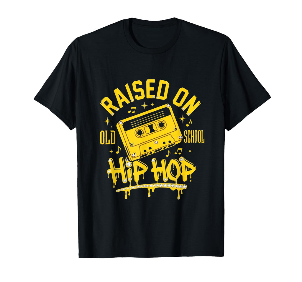 Raised Old School Hip Hop T-Shirt - Casual Everyday Wear for Adults - T-Shirt, Sweatshirt, Hoodie