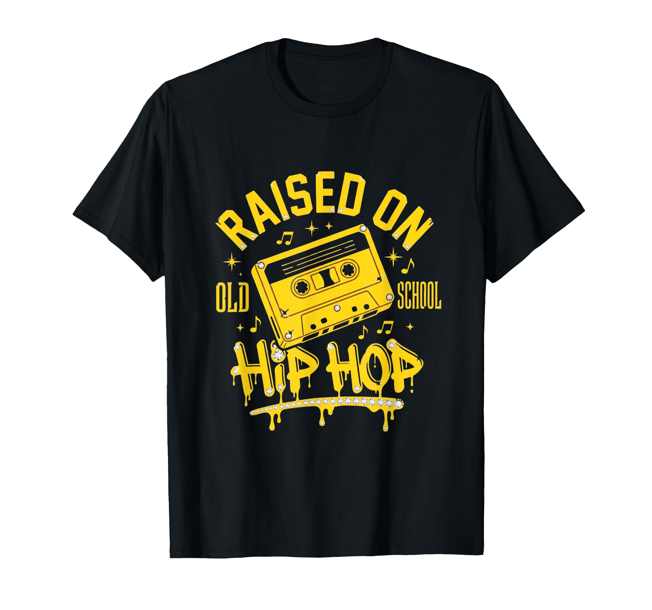 Raised Old School Hip Hop T-Shirt - Casual Everyday Wear for Adults - T-Shirt, Sweatshirt, Hoodie