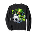 Soccer St Patricks Day Leprechaun Sweatshirt - Graphic Print Unisex - T-Shirt, Sweatshirt, Hoodie