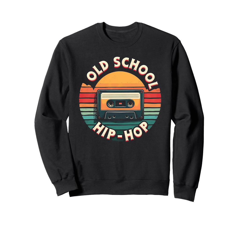 Warm Old School Hiphop Sweatshirt - Custom Art Print for Adults - T-Shirt, Sweatshirt, Hoodie