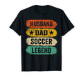 Mens Funny Soccer Husband Dad Soccer T-Shirt - Graphic Print Men Women - T-Shirt, Sweatshirt, Hoodie