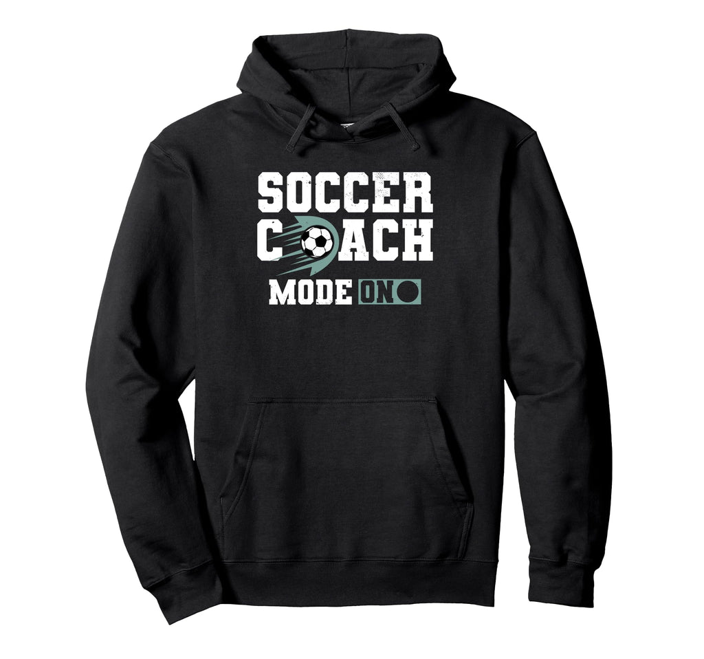 Coaching Soccer Dad Coach Soccer Coach Hoodie - Custom Art Print Men Women - T-Shirt, Sweatshirt, Hoodie
