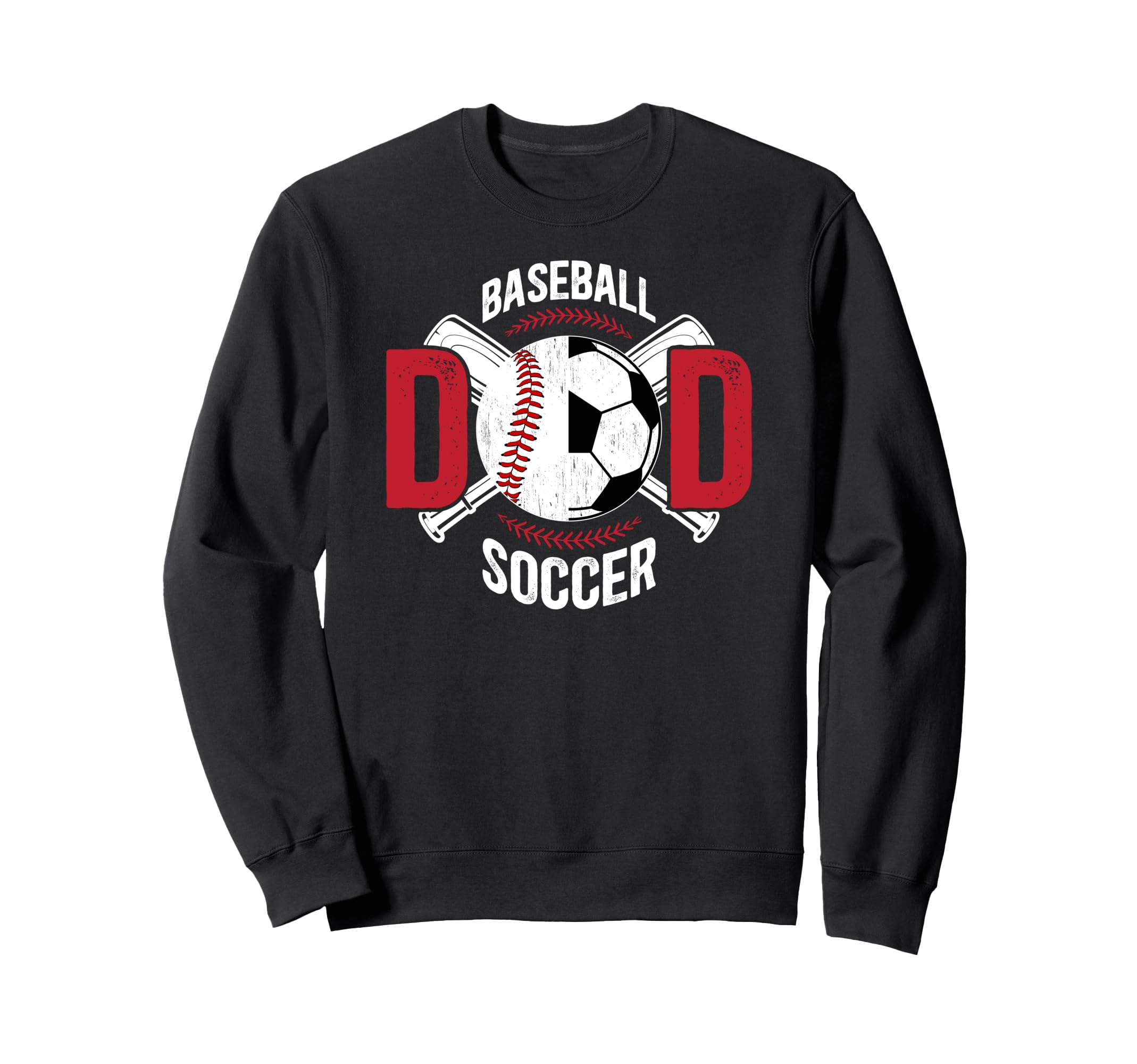 Baseball Soccer Dad Soccer Baseball Sweatshirt - Novelty Apparel Unisex - T-Shirt, Sweatshirt, Hoodie