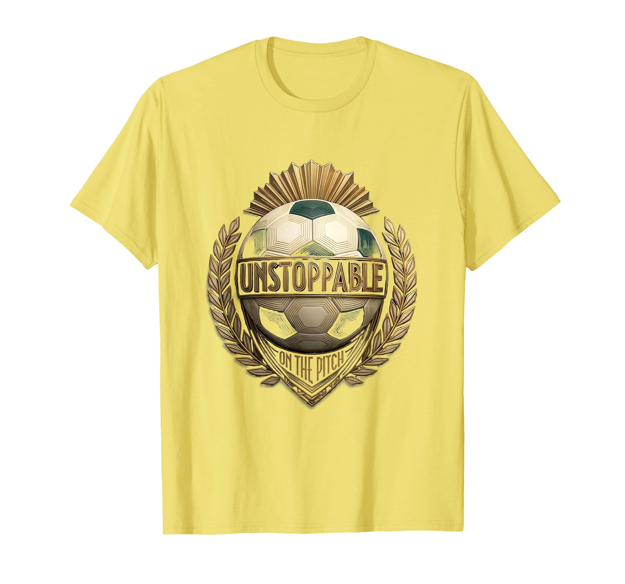 Unstoppable Pitch Womens Soccer T-Shirt - Minimalist Print Men Women - T-Shirt, Sweatshirt, Hoodie