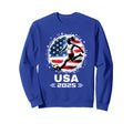 American Flag Soccer Team Soccer Sweatshirt - Minimalist Print Men Women - T-Shirt, Sweatshirt, Hoodie