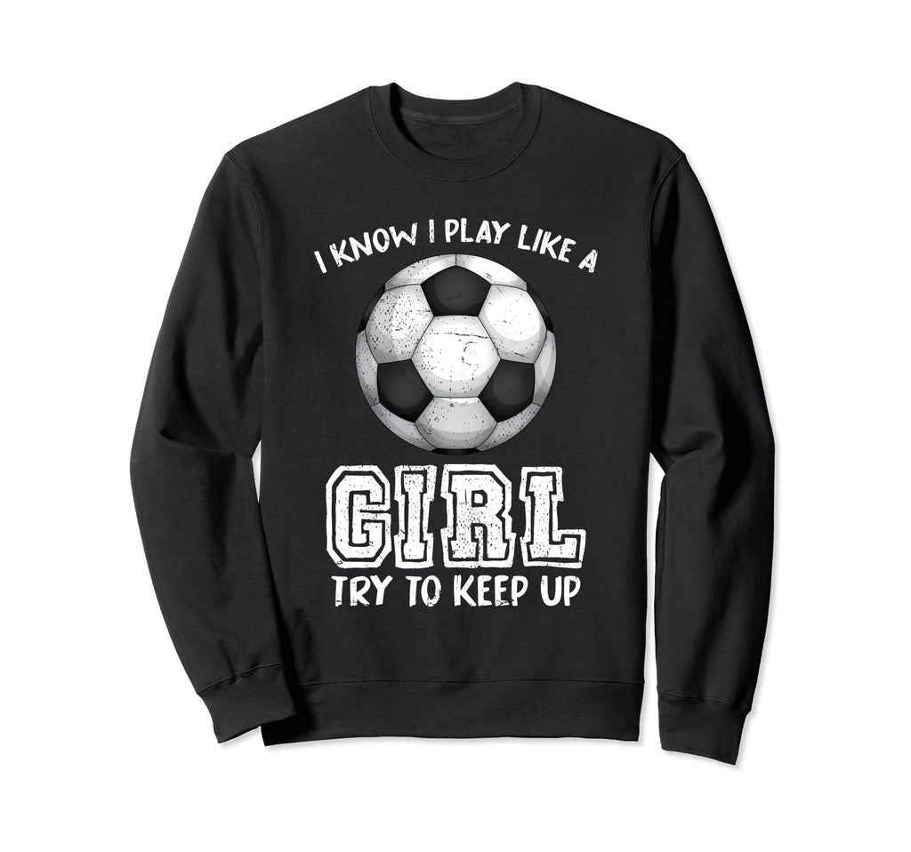 Soccer Ball Soccer Player Sport Sweatshirt - Aesthetic Graphic Men Women - T-Shirt, Sweatshirt, Hoodie