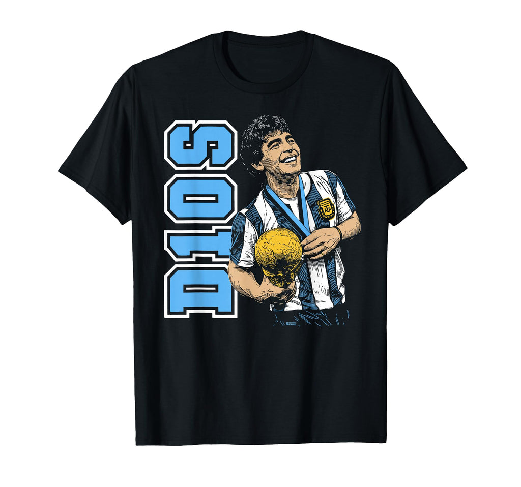 Diego Maradona D10S 1986 World T-Shirt - Aesthetic Graphic for Adults - T-Shirt, Sweatshirt, Hoodie