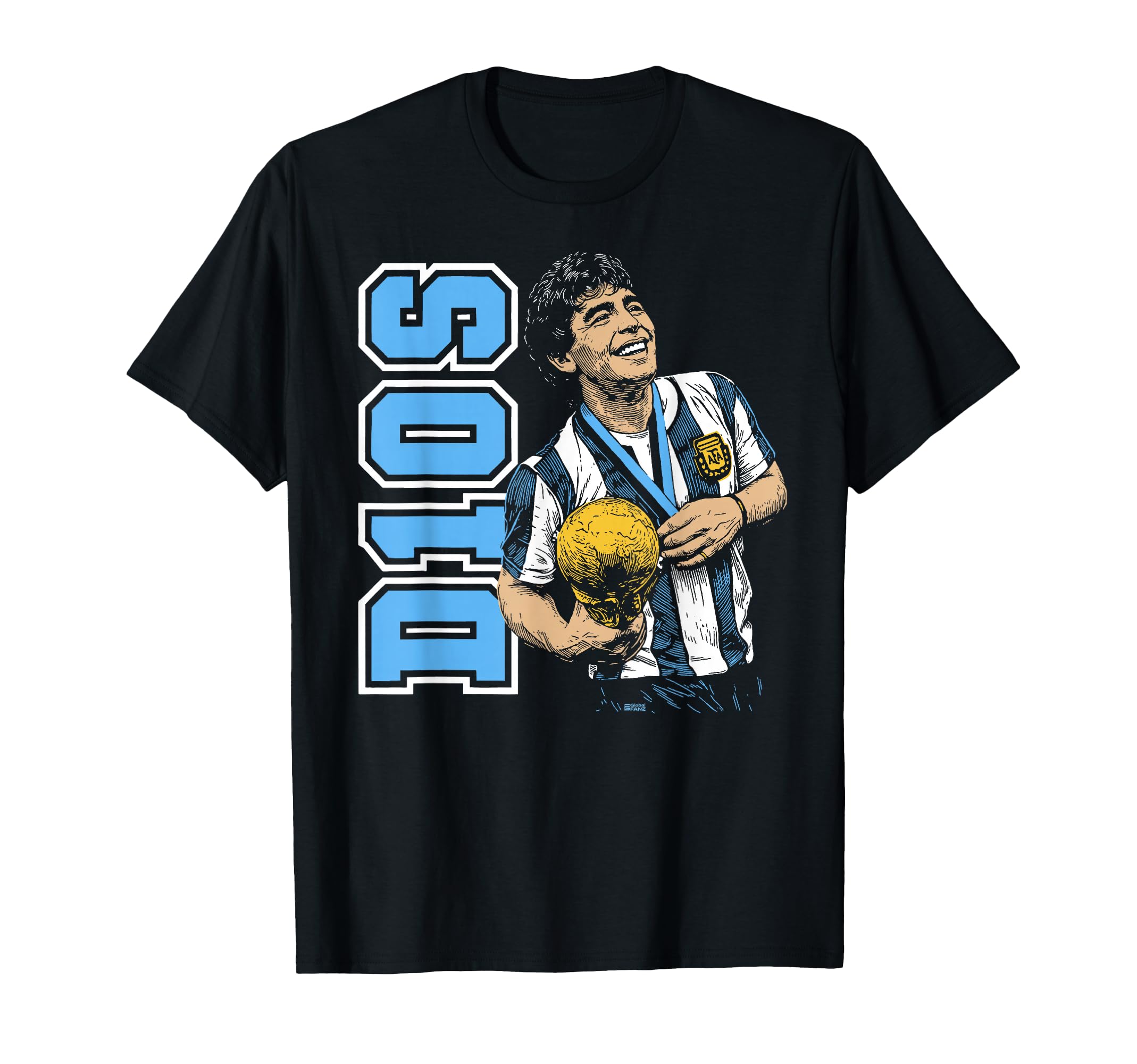 Diego Maradona D10S 1986 World T-Shirt - Aesthetic Graphic for Adults - T-Shirt, Sweatshirt, Hoodie