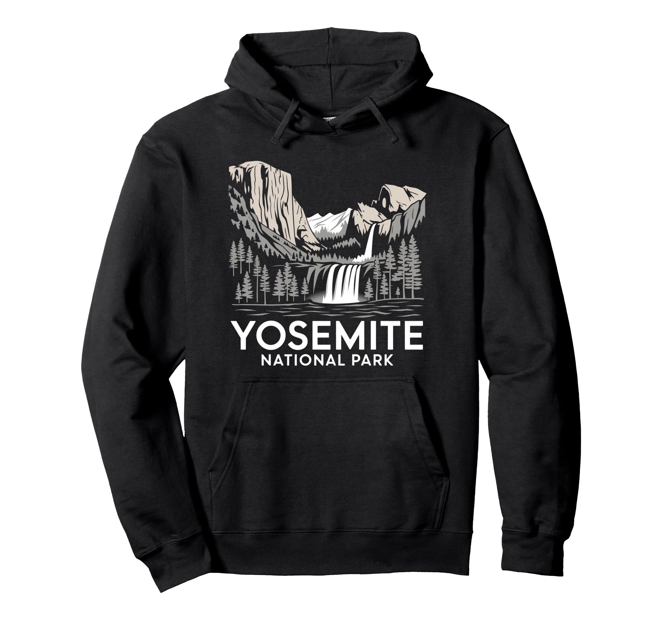 Yosemite Falls California National Hoodie - Streetwear Style Men Women - T-Shirt, Sweatshirt, Hoodie