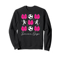 Soccer Gigi Coquette Gigi Soccer Sweatshirt - Casual Everyday Wear Unisex - T-Shirt, Sweatshirt, Hoodie