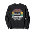 Old School Hip Hop Cassette Tape Sweatshirt - Minimalist Print Unisex - T-Shirt, Sweatshirt, Hoodie