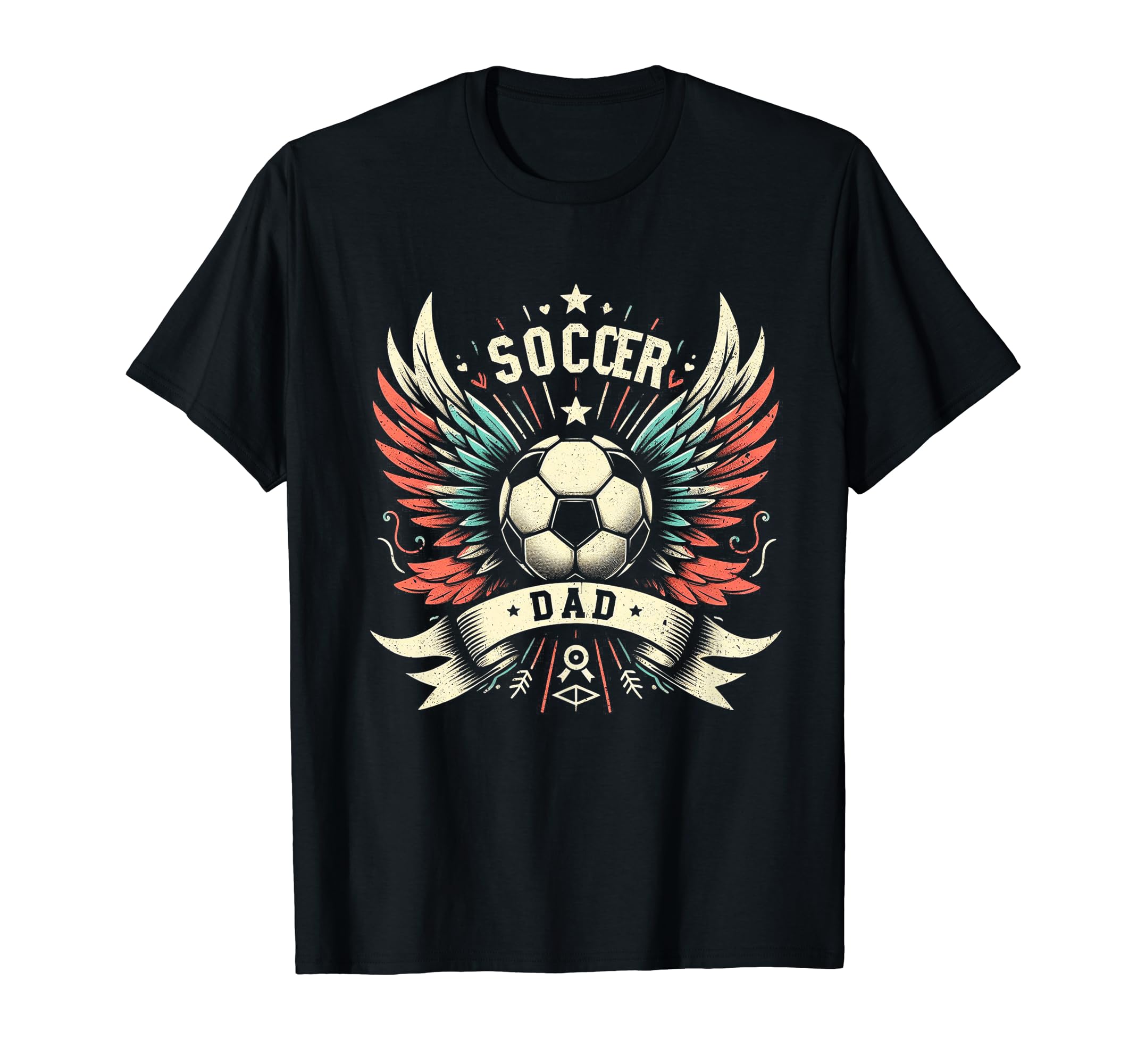 Soccer Dad Family Matching Dad Fathers T-Shirt - Graphic Print Men Women - T-Shirt, Sweatshirt, Hoodie