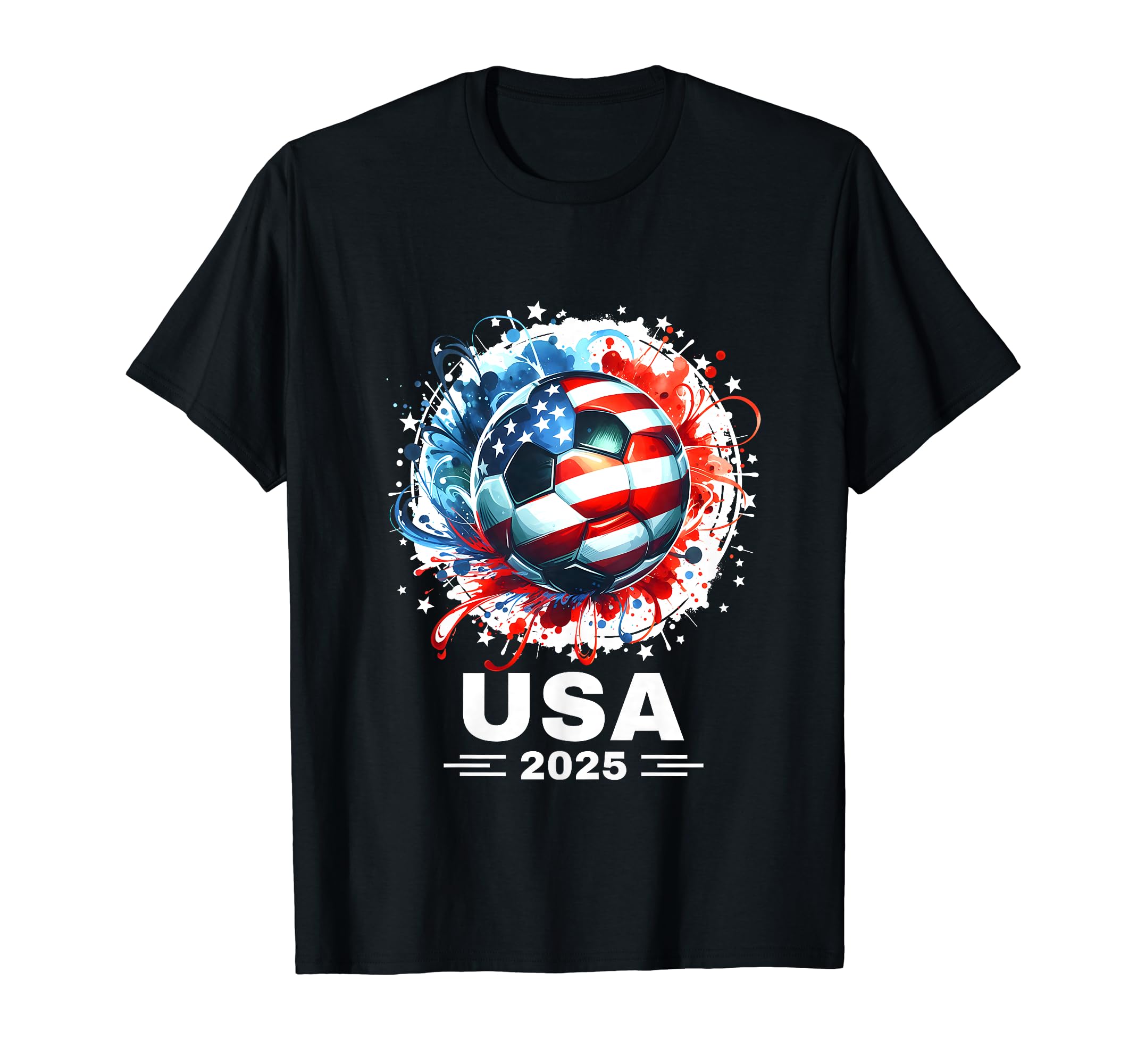 2025 Soccer Player Sports Soccer T-Shirt - Unique Graphic for Adults - T-Shirt, Sweatshirt, Hoodie