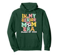My Senior Mom Era Groovy Soccer Senior Hoodie - Fun Novelty Design Unisex - T-Shirt, Sweatshirt, Hoodie