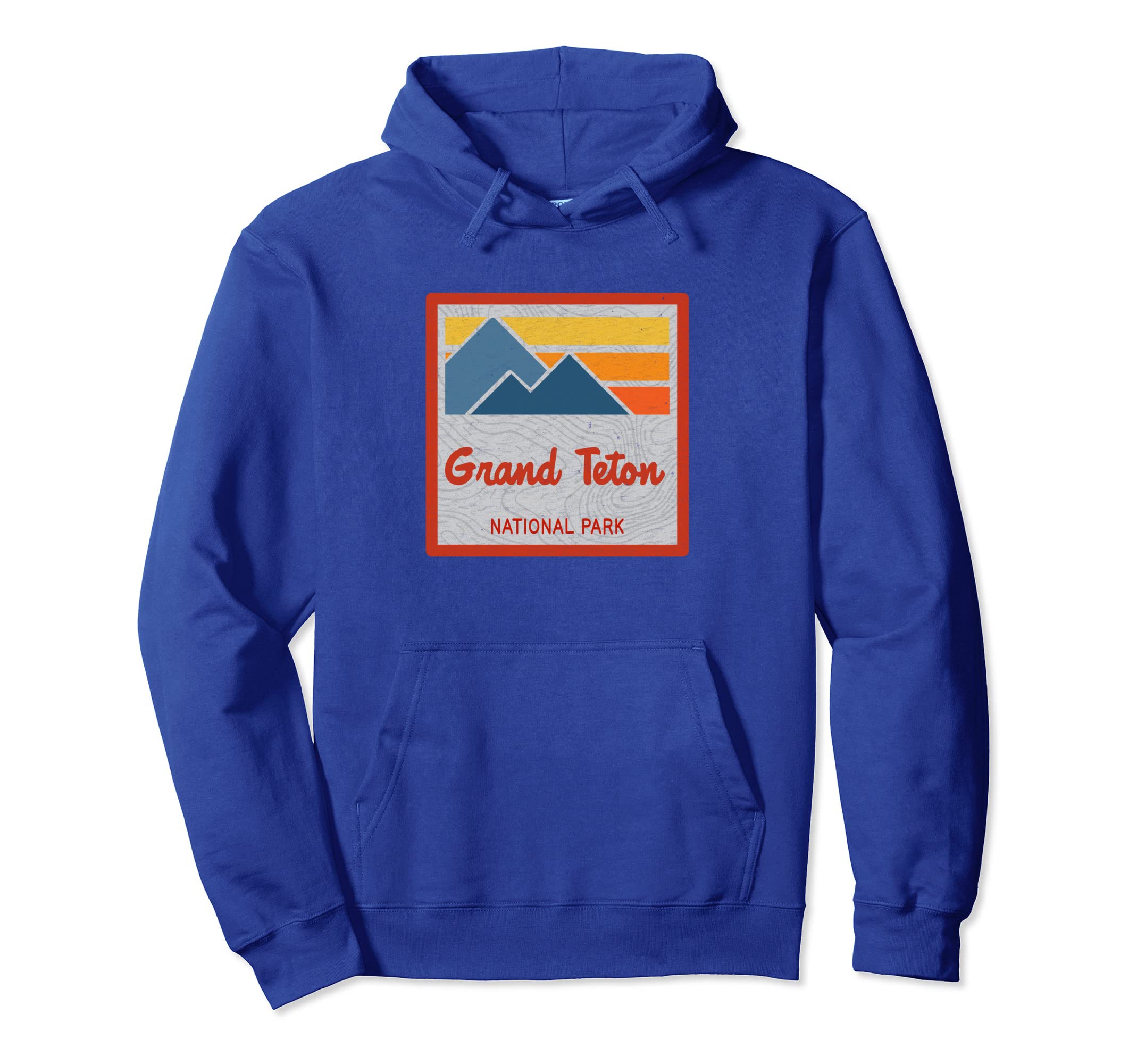 Grand Teton National Park Stripes Hoodie - Minimalist Print Unisex - T-Shirt, Sweatshirt, Hoodie