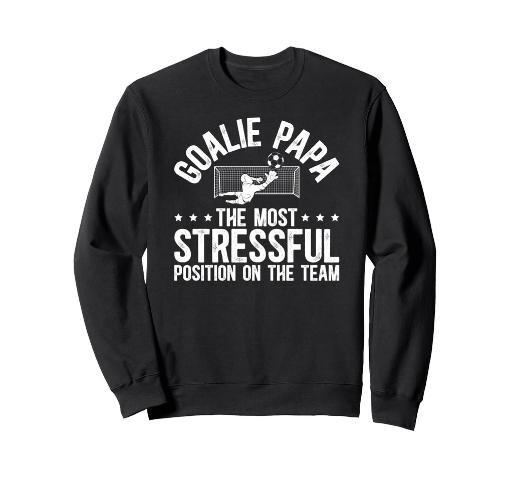 Soccer Goalie Papa Definition Sweatshirt - Casual Everyday Wear for Adults - T-Shirt, Sweatshirt, Hoodie