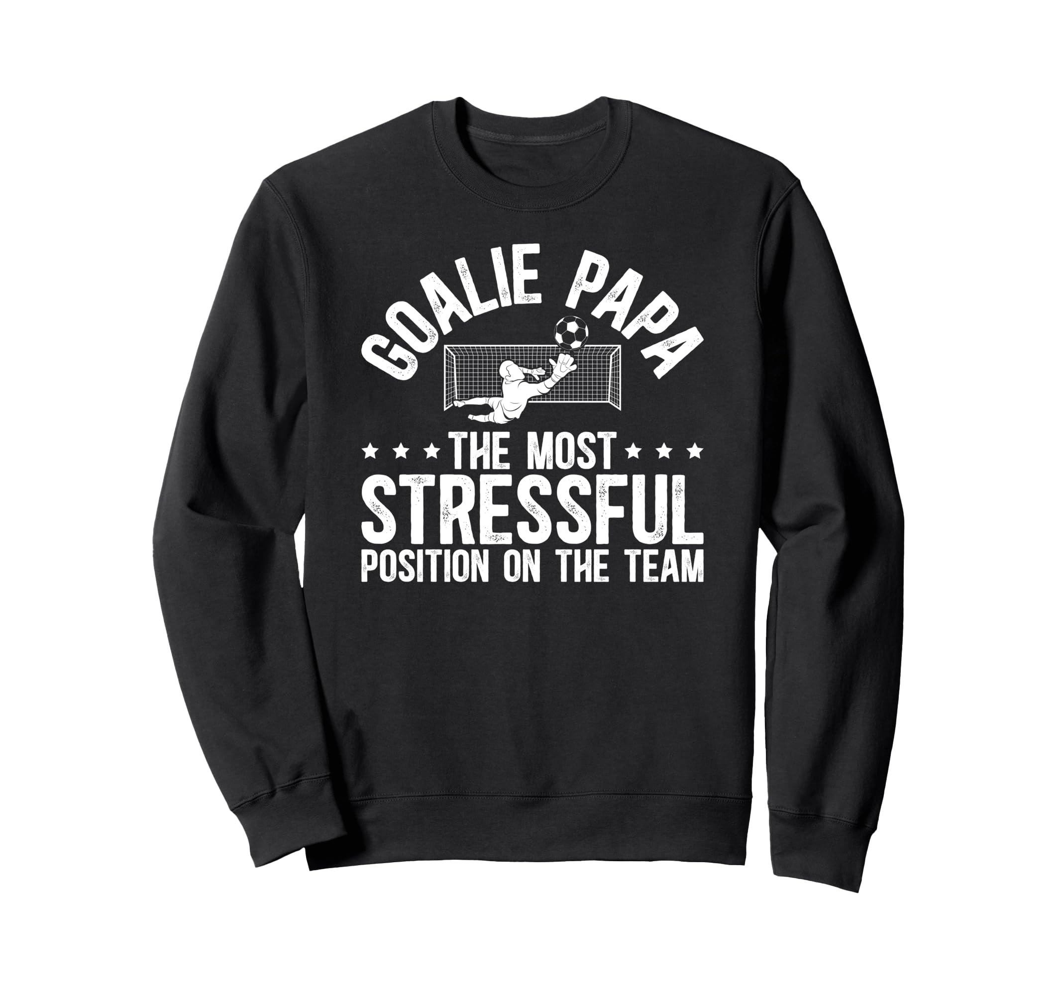 Soccer Goalie Papa Definition Sweatshirt - Casual Everyday Wear for Adults - T-Shirt, Sweatshirt, Hoodie